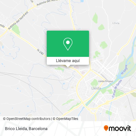 Mapa Brico Lleida
