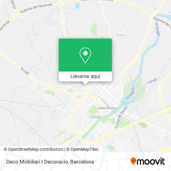 Mapa Deco Mobiliari I Decoracio