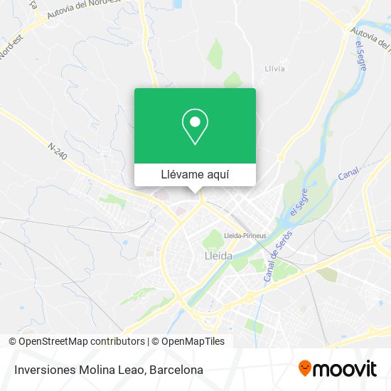 Mapa Inversiones Molina Leao