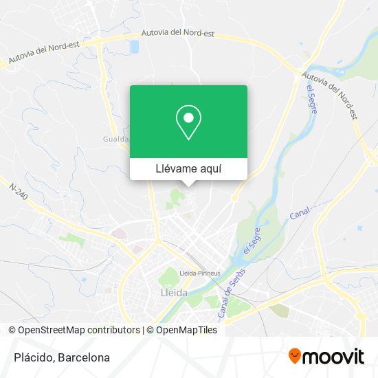 Mapa Plácido