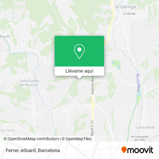 Mapa Ferrer, eduard
