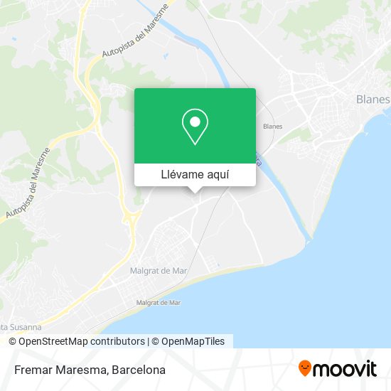 Mapa Fremar Maresma