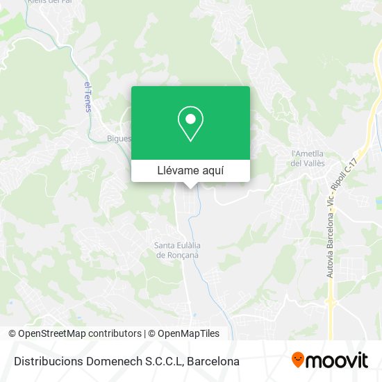 Mapa Distribucions Domenech S.C.C.L
