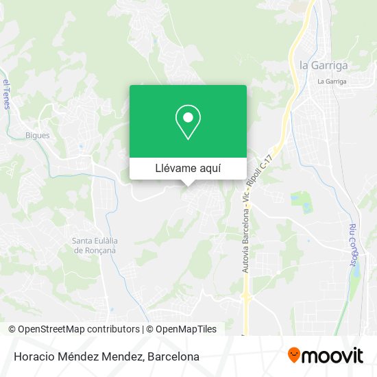 Mapa Horacio Méndez Mendez