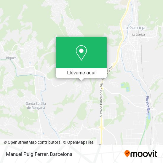 Mapa Manuel Puig Ferrer