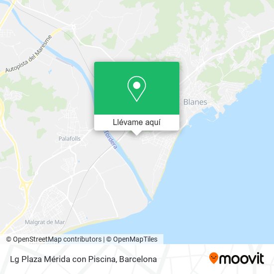 Mapa Lg Plaza Mérida con Piscina