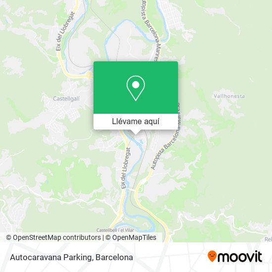 Mapa Autocaravana Parking