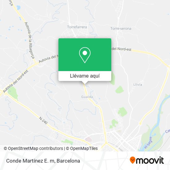 Mapa Conde Martínez E. m