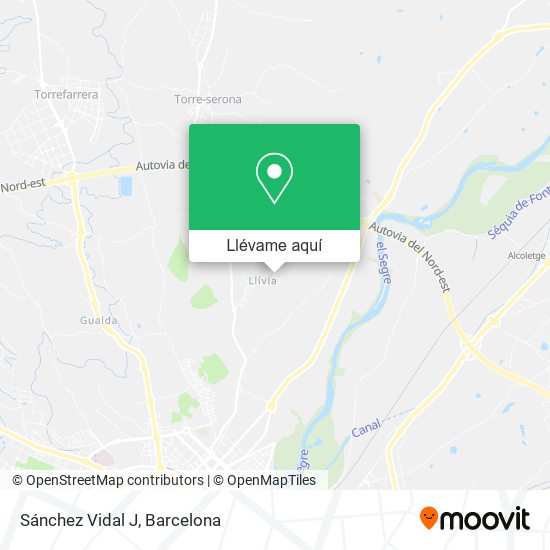 Mapa Sánchez Vidal J