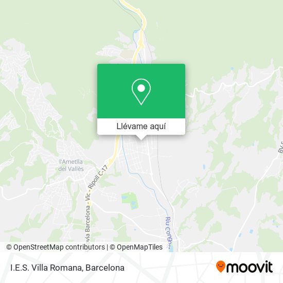 Mapa I.E.S. Villa Romana