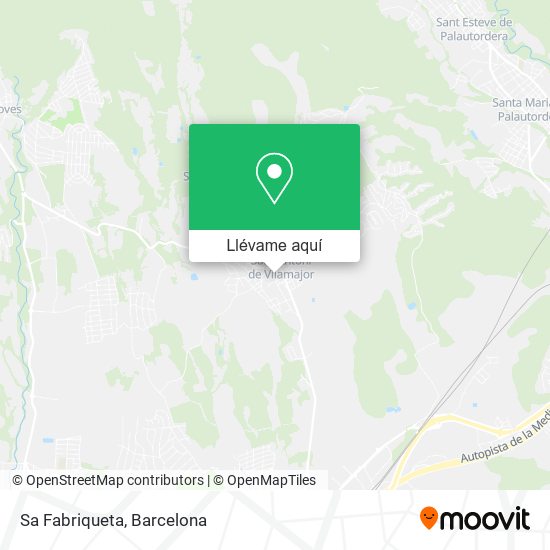 Mapa Sa Fabriqueta