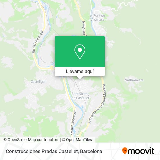 Mapa Construcciones Pradas Castellet