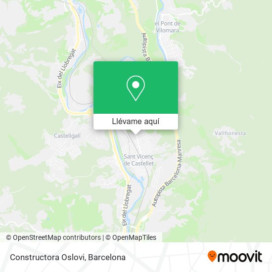 Mapa Constructora Oslovi