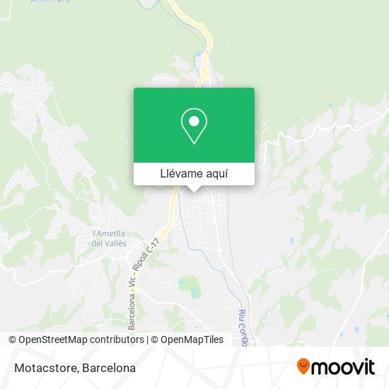 Mapa Motacstore