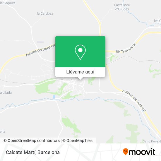 Mapa Calcats Martí