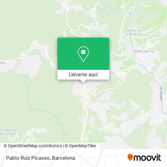 Mapa Pablo Ruiz Picasso