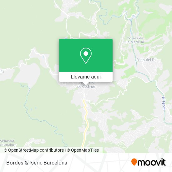 Mapa Bordes & Isern