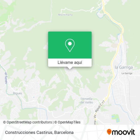 Mapa Construcciones Castirus