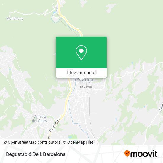 Mapa Degustació Deli