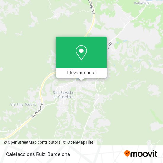 Mapa Calefaccions Ruiz