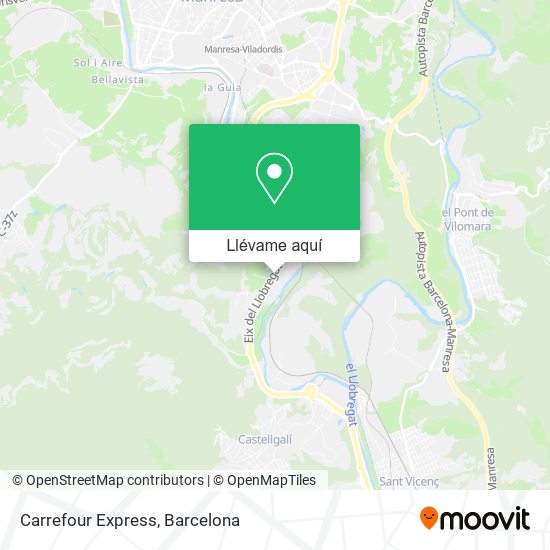 Mapa Carrefour Express