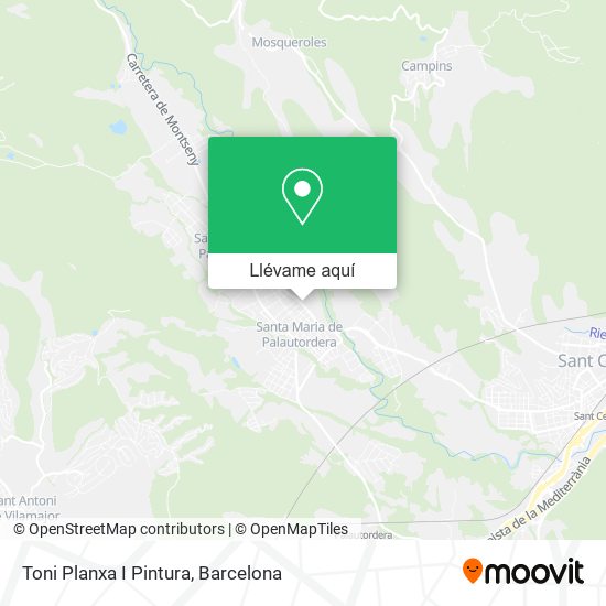 Mapa Toni Planxa I Pintura