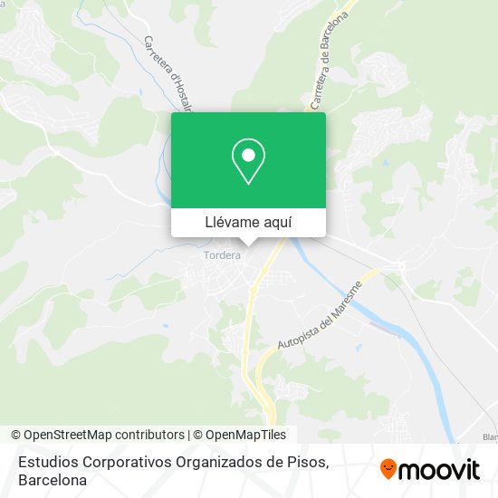 Mapa Estudios Corporativos Organizados de Pisos