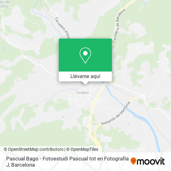 Mapa Pascual Bago - Fotoestudi Pascual tot en Fotografía J