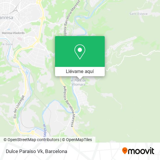Mapa Dulce Paraíso Vk