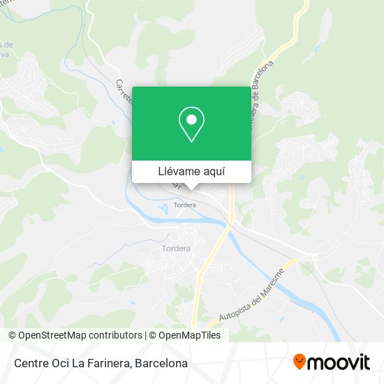 Mapa Centre Oci La Farinera