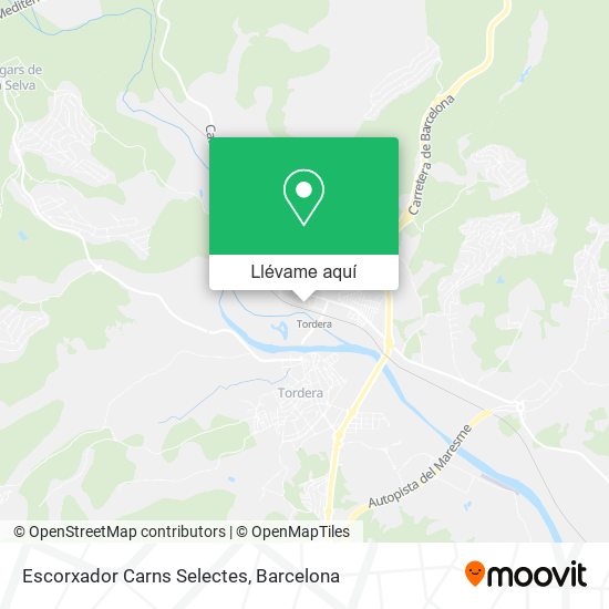Mapa Escorxador Carns Selectes