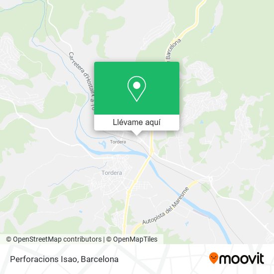 Mapa Perforacions Isao