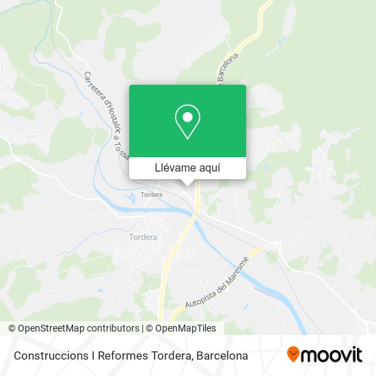 Mapa Construccions I Reformes Tordera