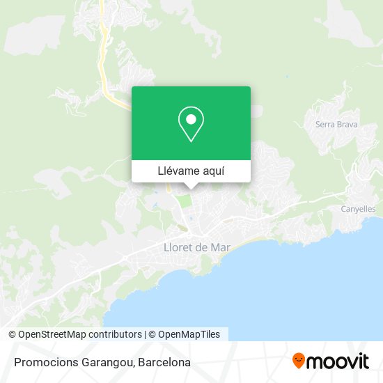 Mapa Promocions Garangou