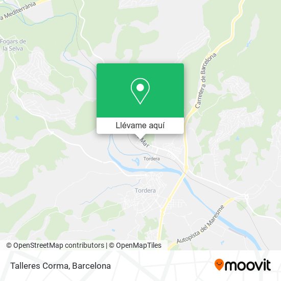 Mapa Talleres Corma