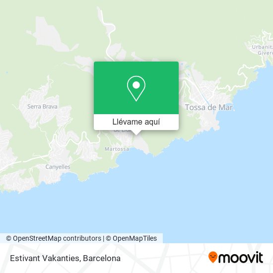 Mapa Estivant Vakanties