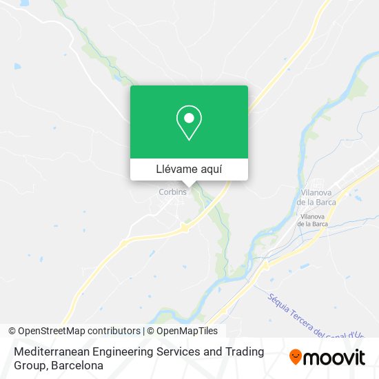Mapa Mediterranean Engineering Services and Trading Group