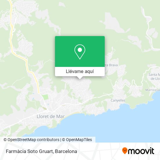 Mapa Farmàcia Soto Gruart