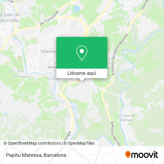 Mapa Pepitu Manresa