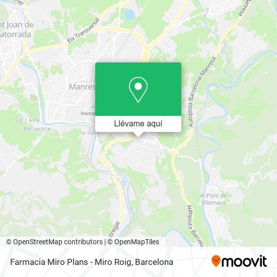 Mapa Farmacia Miro Plans - Miro Roig