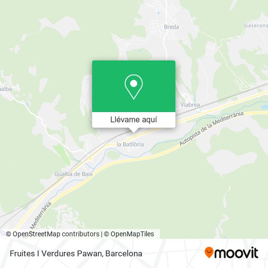 Mapa Fruites I Verdures Pawan