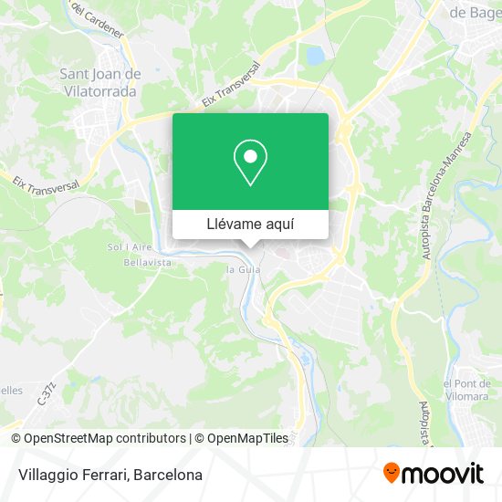 Mapa Villaggio Ferrari