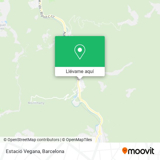 Mapa Estació Vegana
