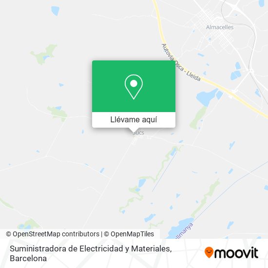 Mapa Suministradora de Electricidad y Materiales
