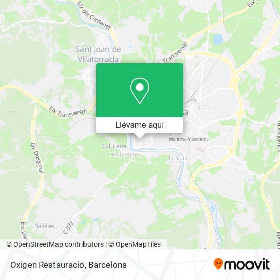 Mapa Oxigen Restauracio