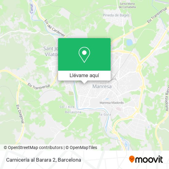 Mapa Carnicería al Barara 2