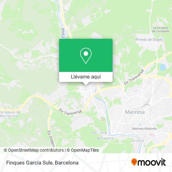 Mapa Finques García Sule