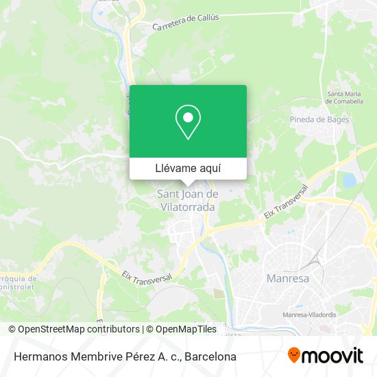 Mapa Hermanos Membrive Pérez A. c.