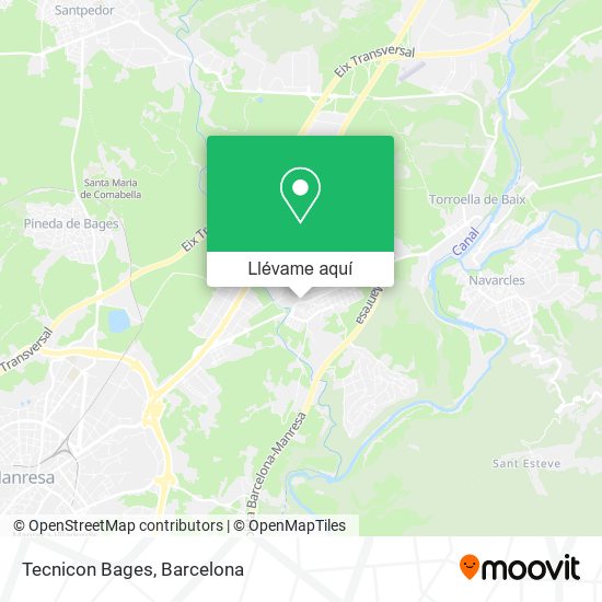 Mapa Tecnicon Bages