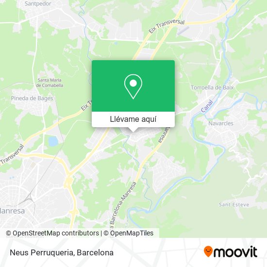 Mapa Neus Perruqueria